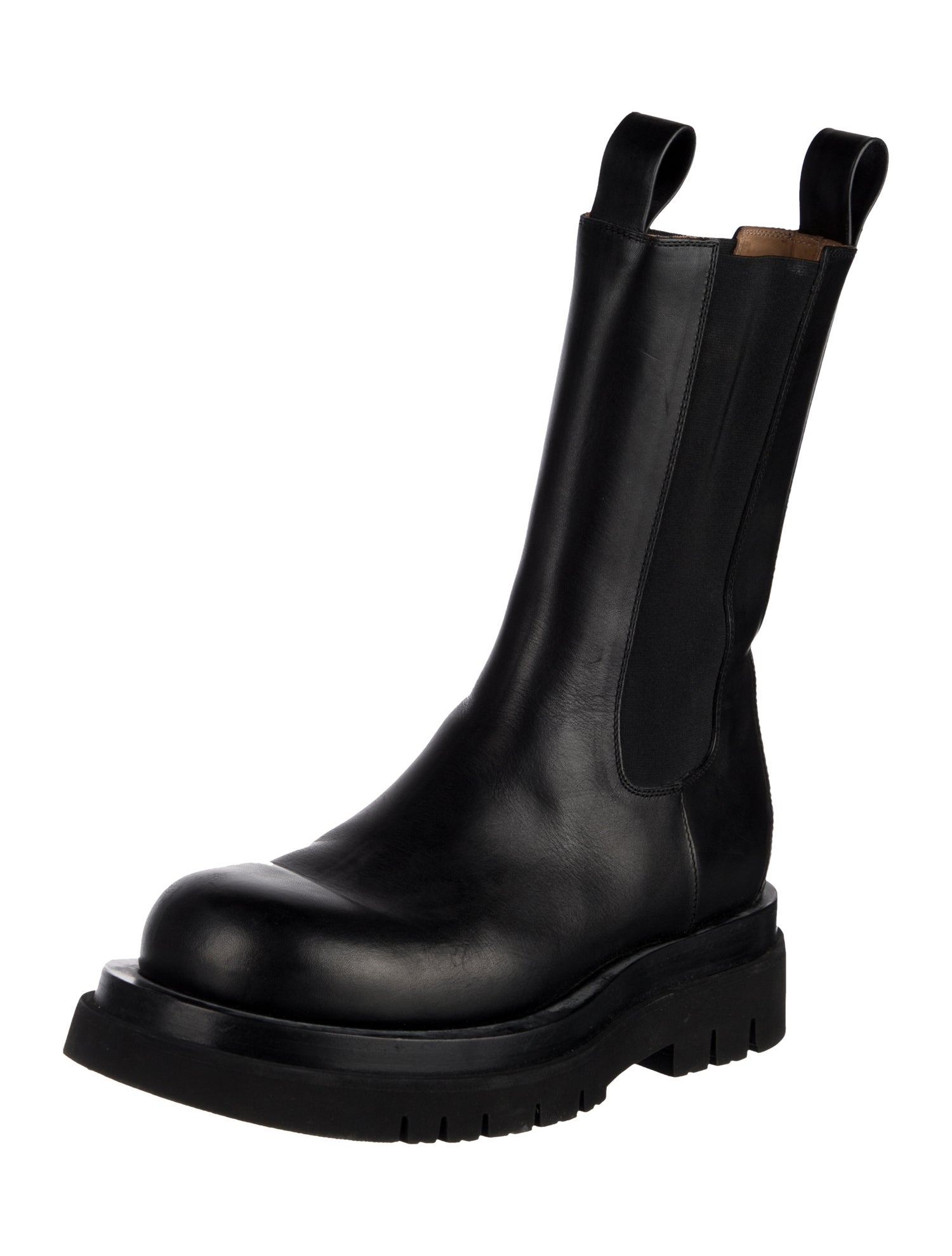 Bottega Veneta Leather Chelsea Boots