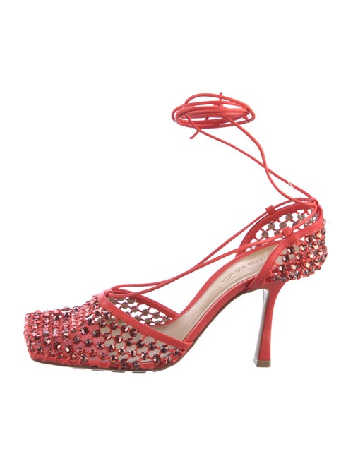 Bottega Veneta 2021 Sparkle Stretch D'Orsay Pumps