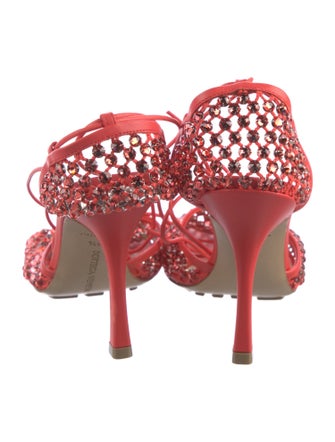 Bottega Veneta 2021 Sparkle Stretch D'Orsay Pumps