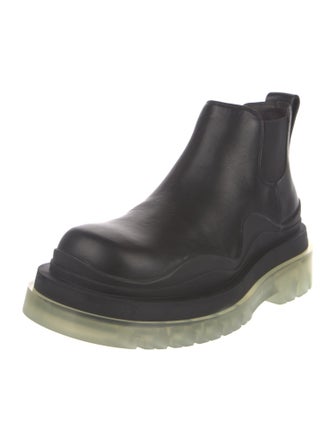 Bottega Veneta Leather Chelsea Boots