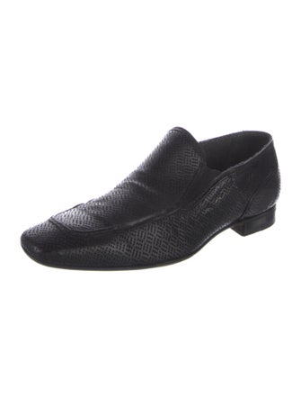 Bottega Veneta Intrecciato Weave Leather Loafers