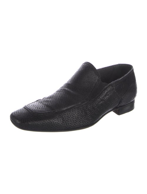Bottega Veneta Intrecciato Weave Leather Loafers