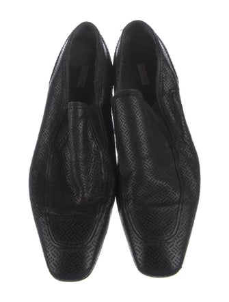 Bottega Veneta Intrecciato Weave Leather Loafers