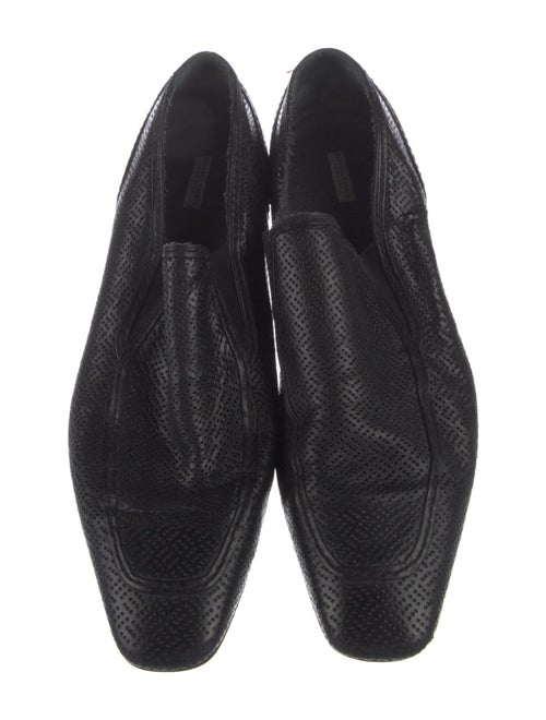 Bottega Veneta Intrecciato Weave Leather Loafers