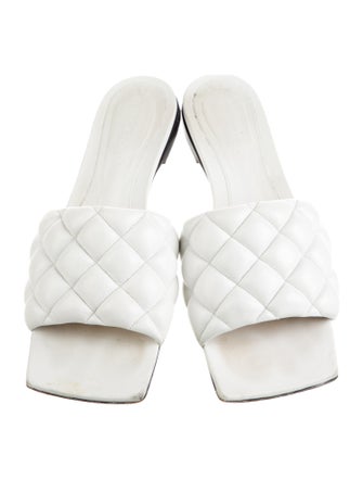 Bottega Veneta Leather Slides