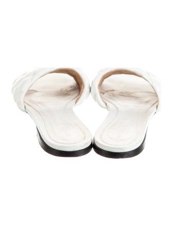 Bottega Veneta Leather Slides