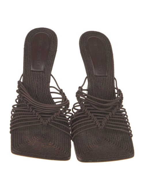 Bottega Veneta Leather Slides