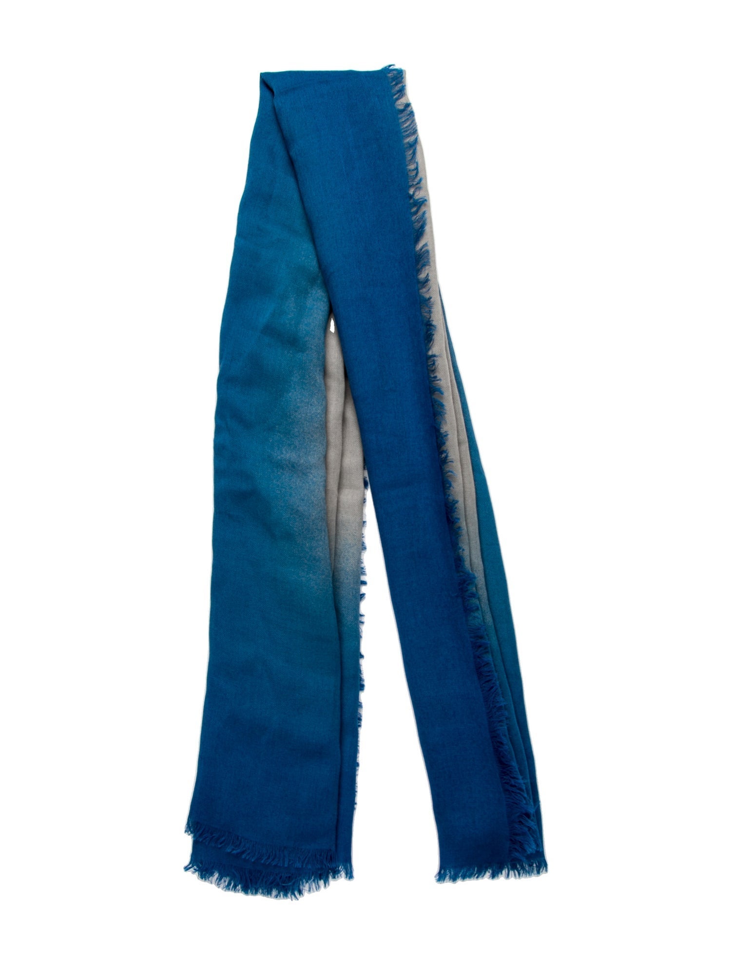 Bottega Veneta Wool Tie-Dye Print Scarf