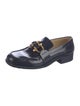 Bottega Veneta Horsebit Accent Patent Leather Loafers