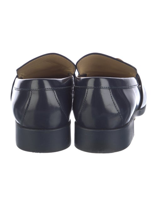 Bottega Veneta Horsebit Accent Patent Leather Loafers