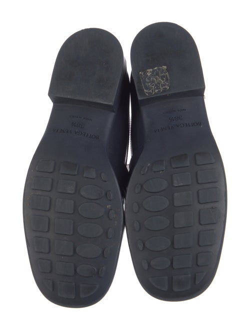 Bottega Veneta Horsebit Accent Patent Leather Loafers