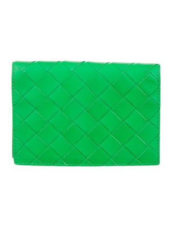 Bottega Veneta Leather Passport Holder