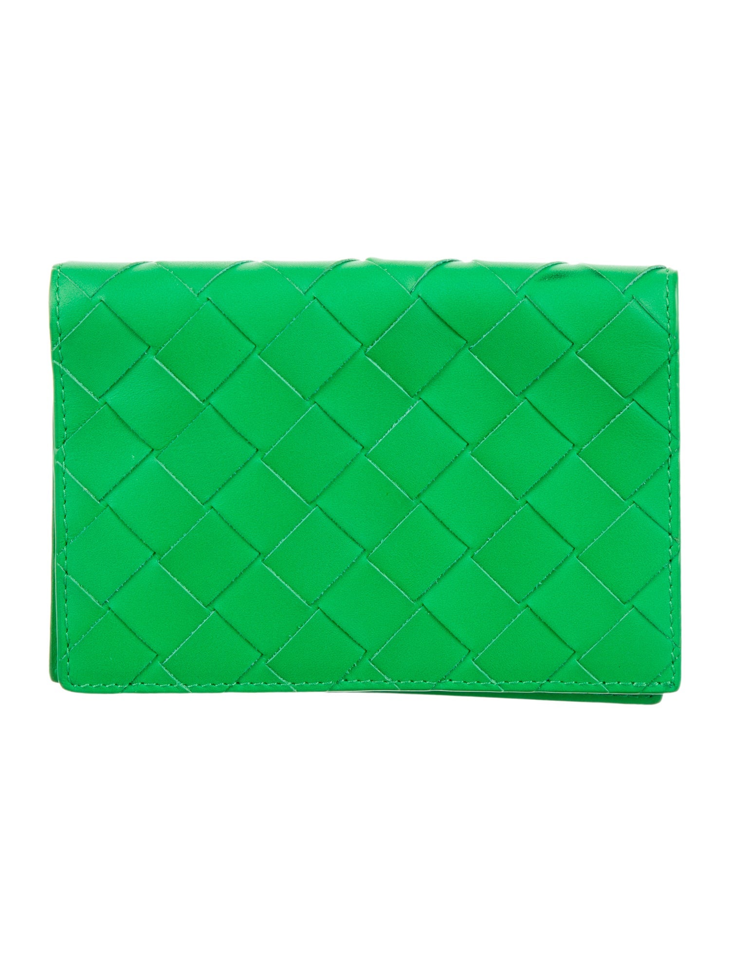 Bottega Veneta Leather Passport Holder