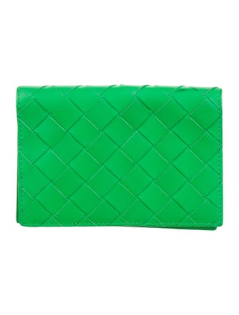 Bottega Veneta Leather Passport Holder