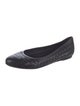 Bottega Veneta Intrecciato Weave Leather Ballet Flats