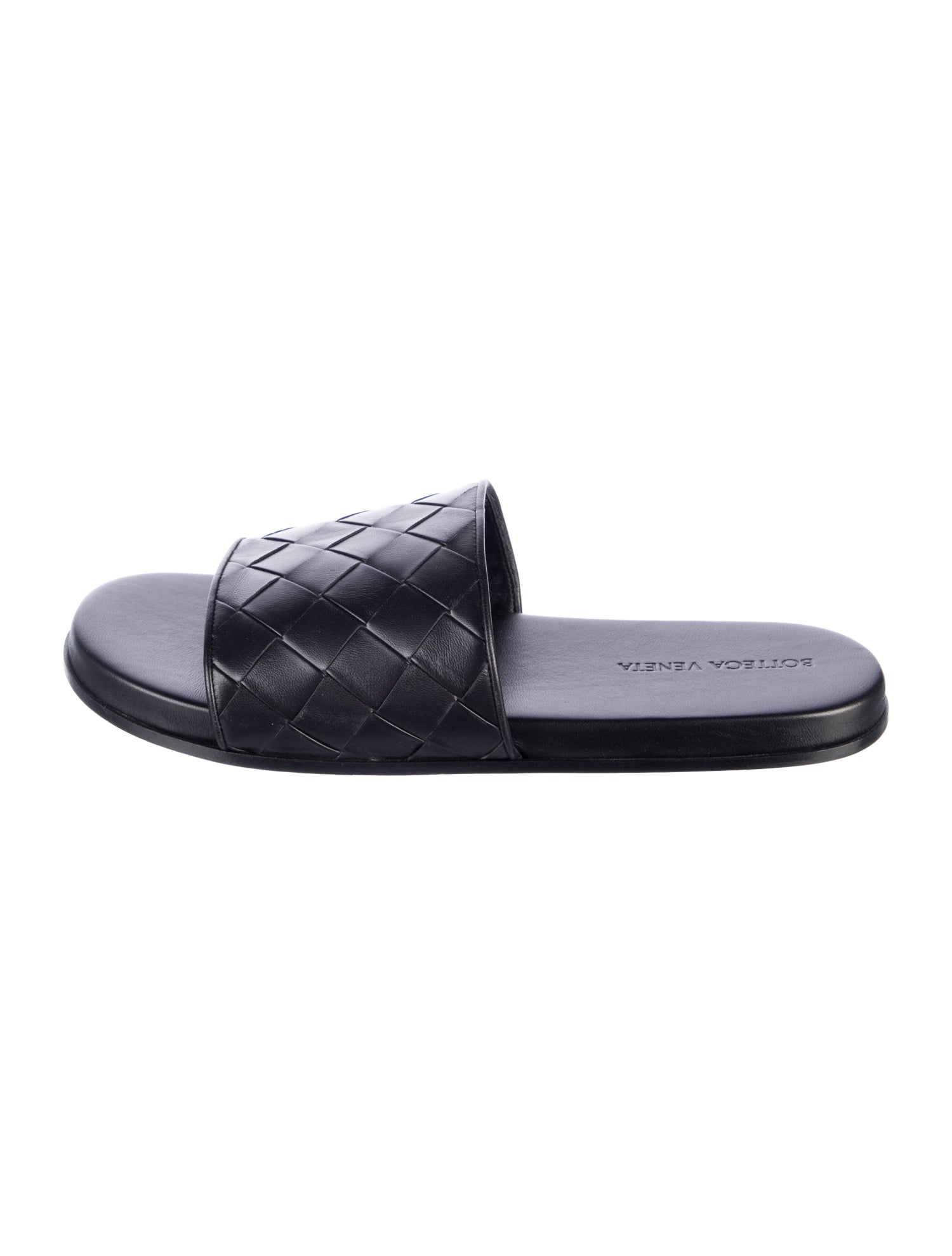 Bottega Veneta Leather Slides