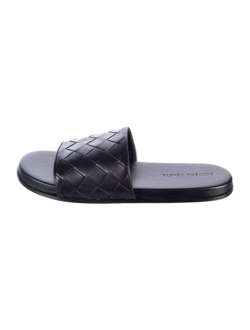 Bottega Veneta Leather Slides