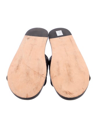 Bottega Veneta Leather Slides