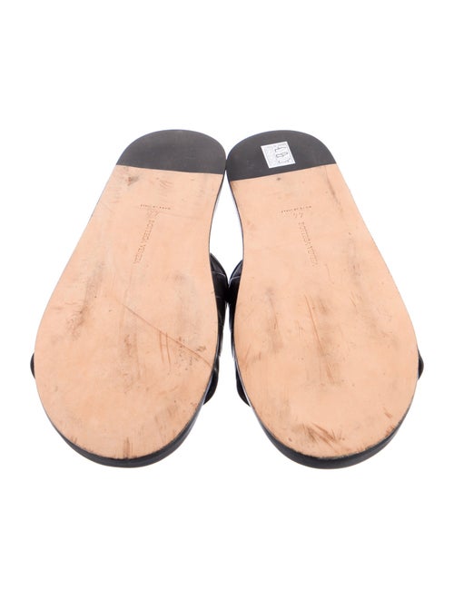 Bottega Veneta Leather Slides