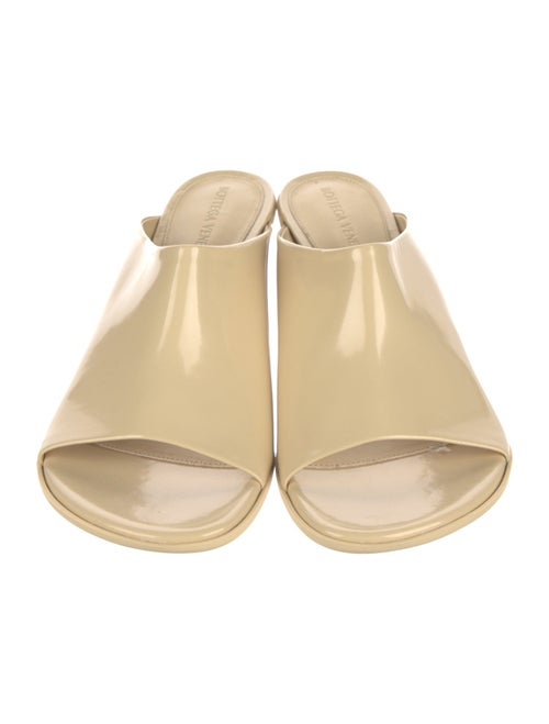 Bottega Veneta Patent Leather Slides