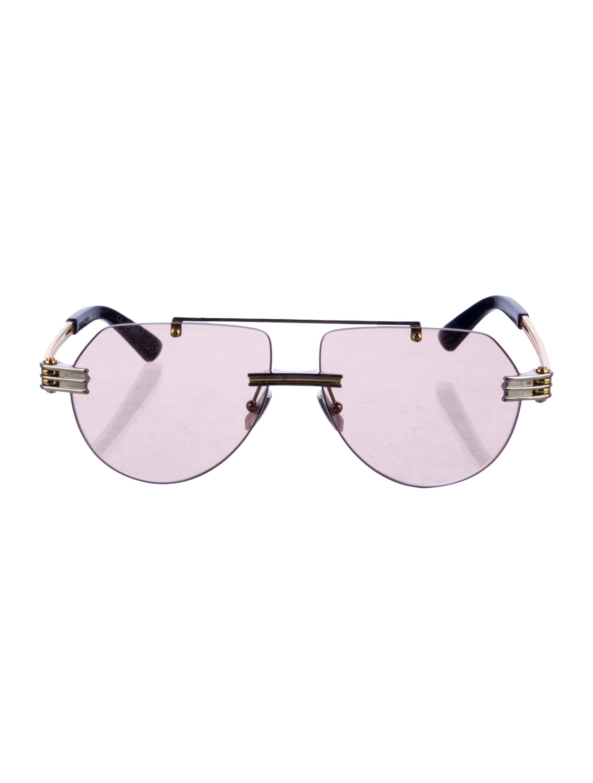 Bottega Veneta Shield Tinted Sunglasses