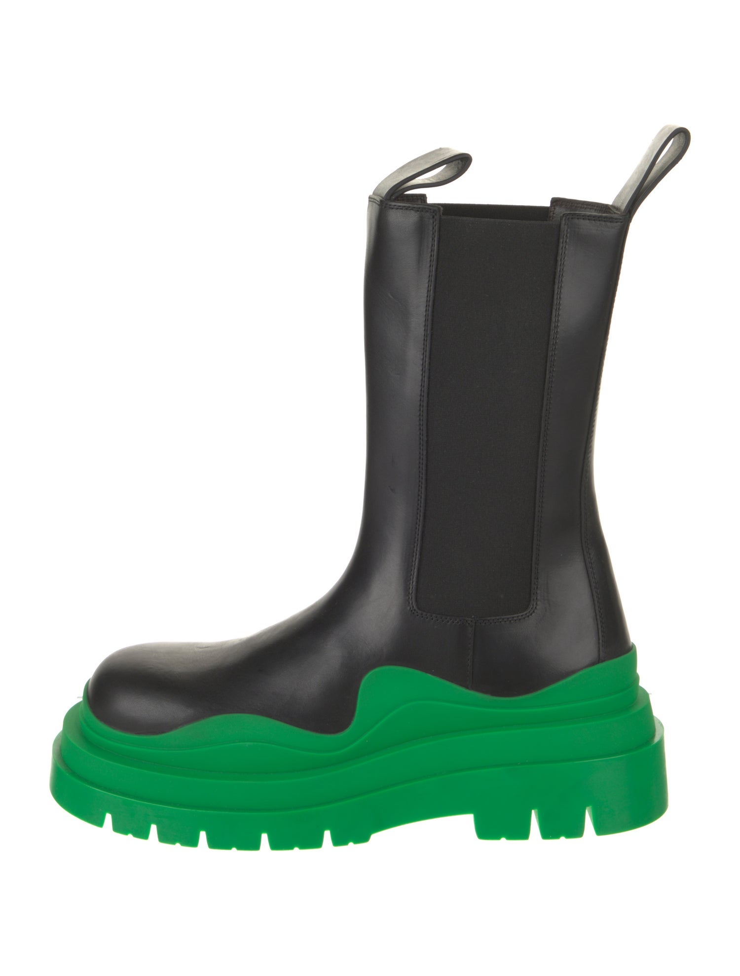 Bottega Veneta Leather Rain Boots