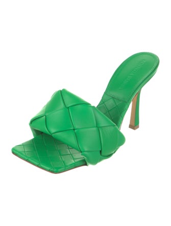 Bottega Veneta Leather Slides