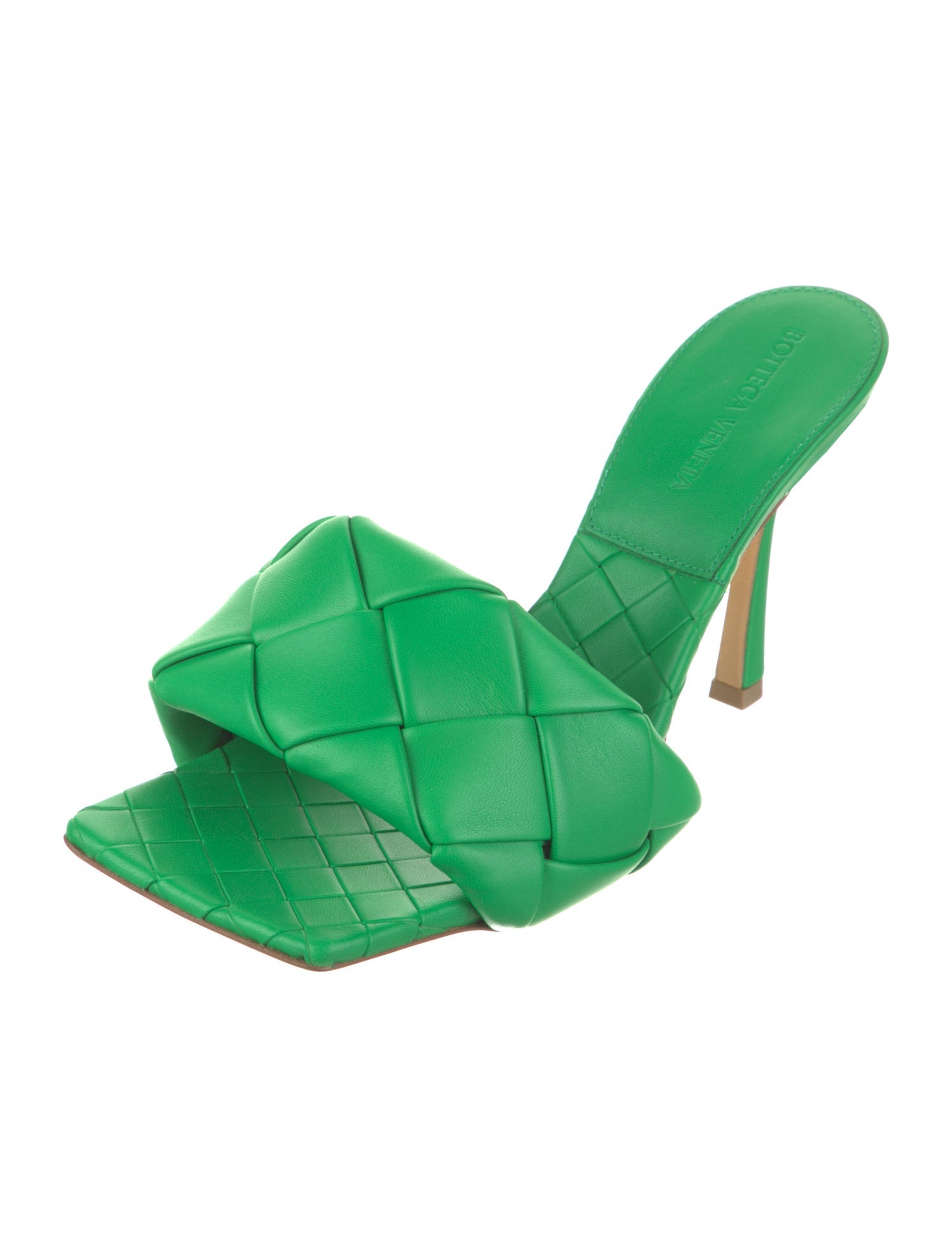 Bottega Veneta Leather Slides