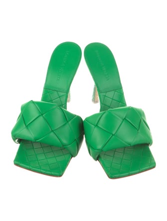 Bottega Veneta Leather Slides