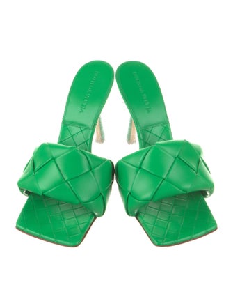 Bottega Veneta Leather Slides