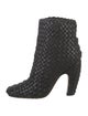 Bottega Veneta Intrecciato Weave Leather Boots