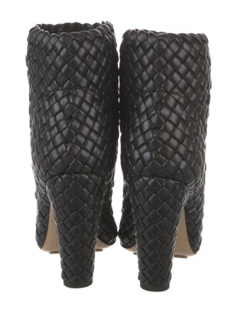 Bottega Veneta Intrecciato Weave Leather Boots