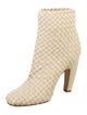 Bottega Veneta Intrecciato Weave Leather Boots