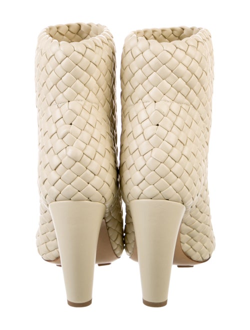Bottega Veneta Intrecciato Weave Leather Boots