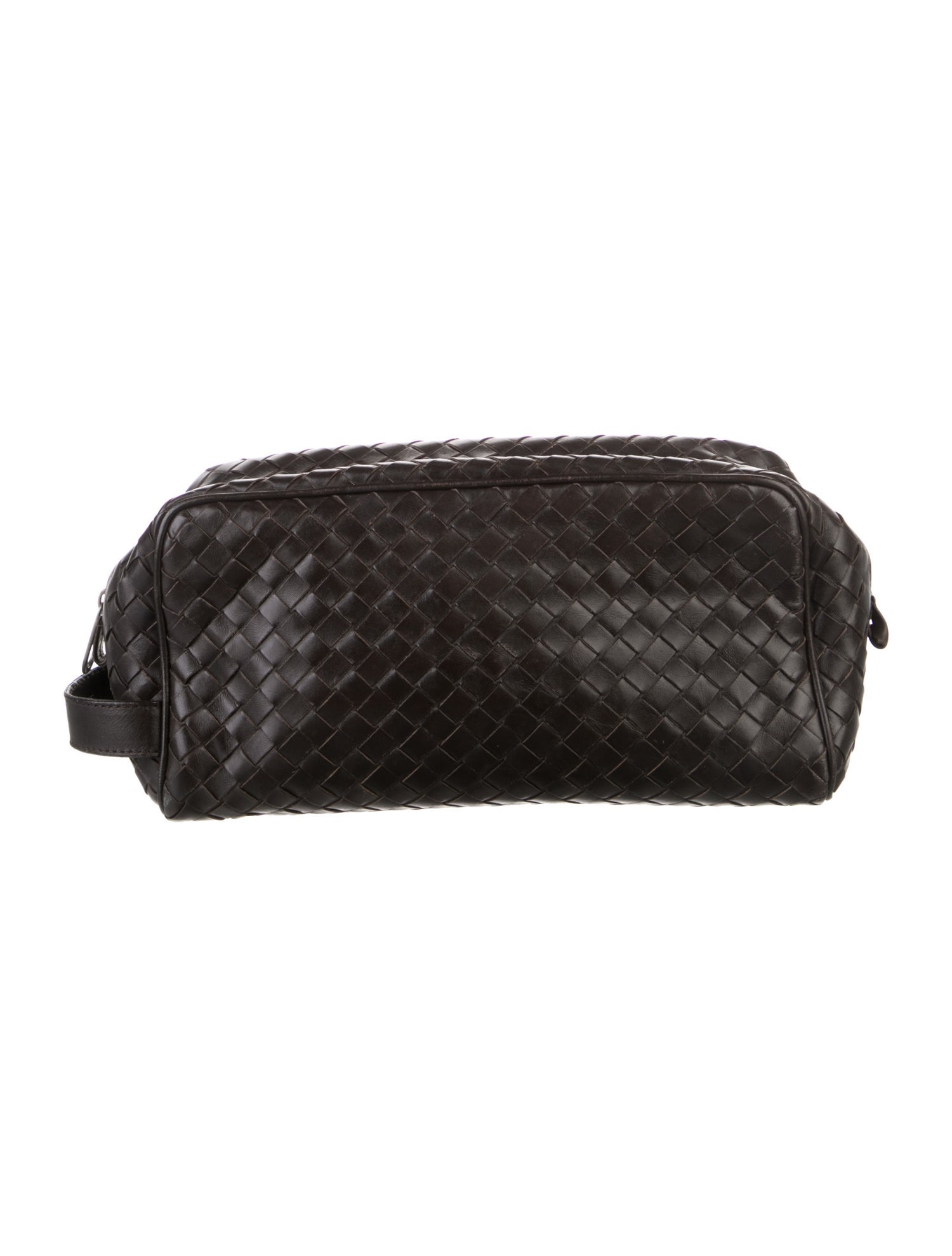 Bottega Veneta Leather Cosmetic Bag