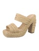 Bottega Veneta Raffia Braided Accents Espadrilles