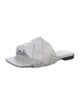 Bottega Veneta Intrecciato Weave Leather Slides