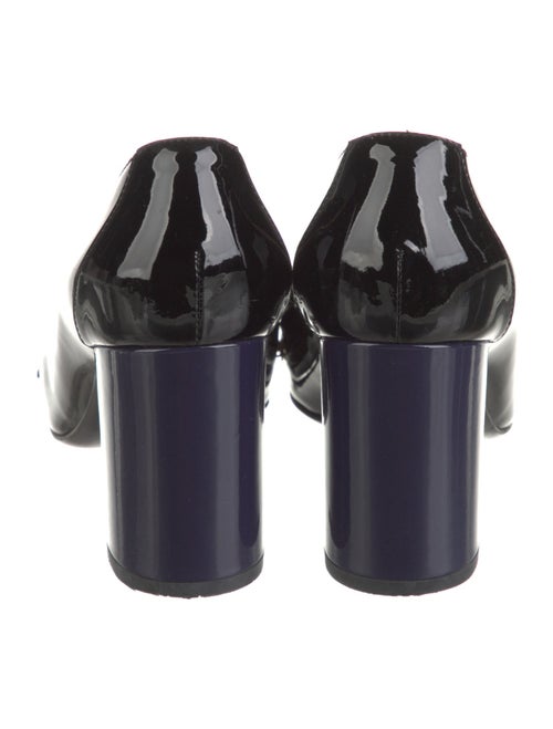 Bottega Veneta Intrecciato Weave Patent Leather Pumps