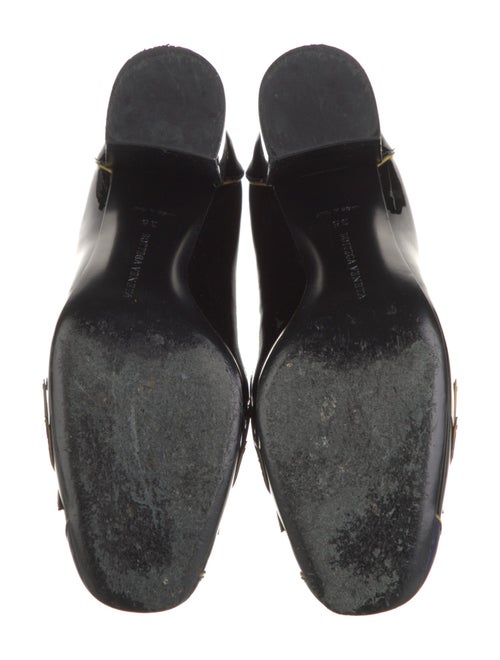 Bottega Veneta Intrecciato Weave Patent Leather Pumps