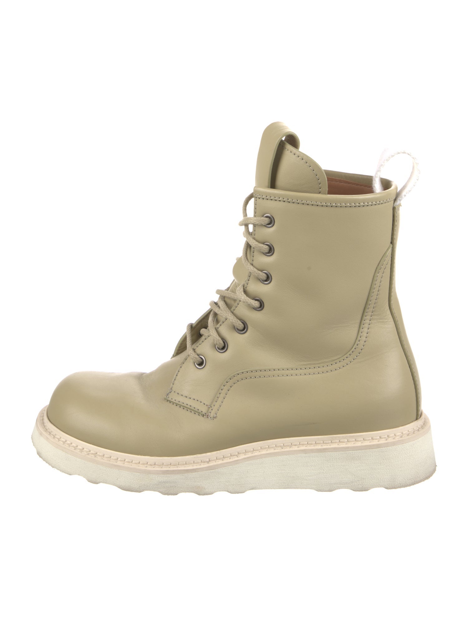 Bottega Veneta Leather Lace-Up Boots