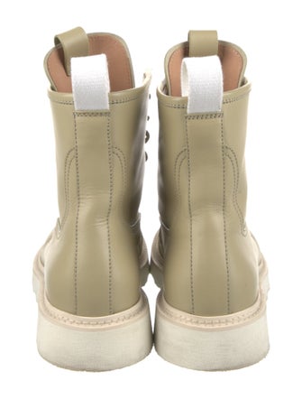 Bottega Veneta Leather Lace-Up Boots