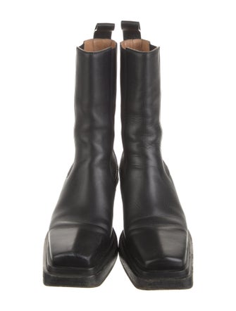 Bottega Veneta Leather Chelsea Boots