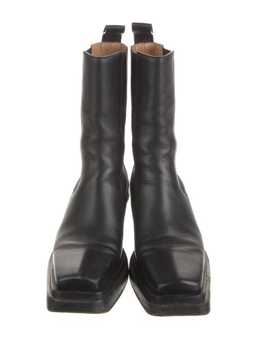 Bottega Veneta Leather Chelsea Boots