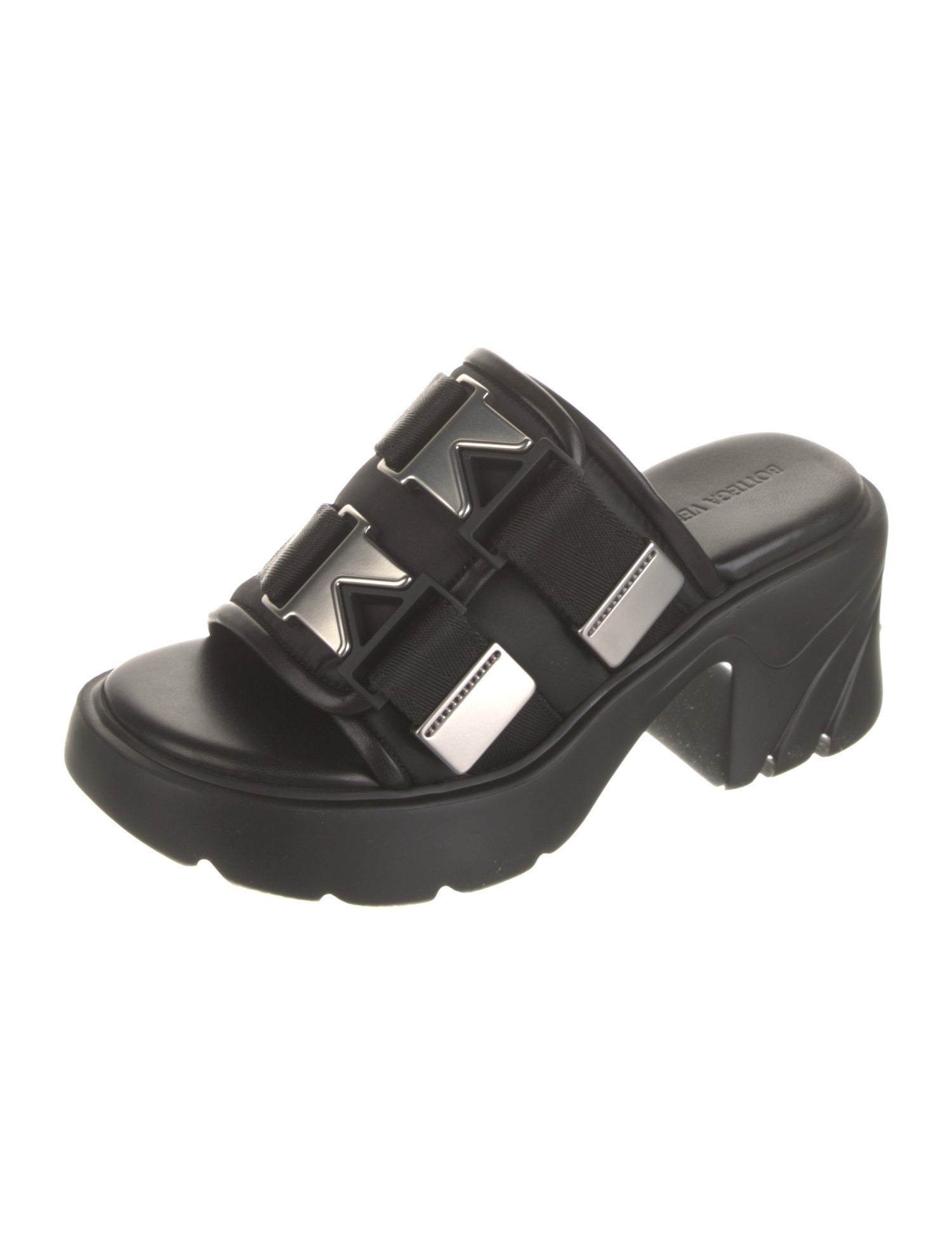 Bottega Veneta Leather Slides w/ Tags