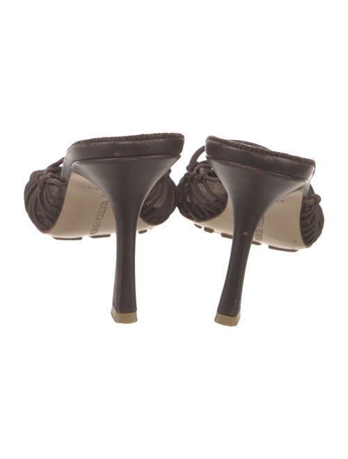 Bottega Veneta Leather Slides