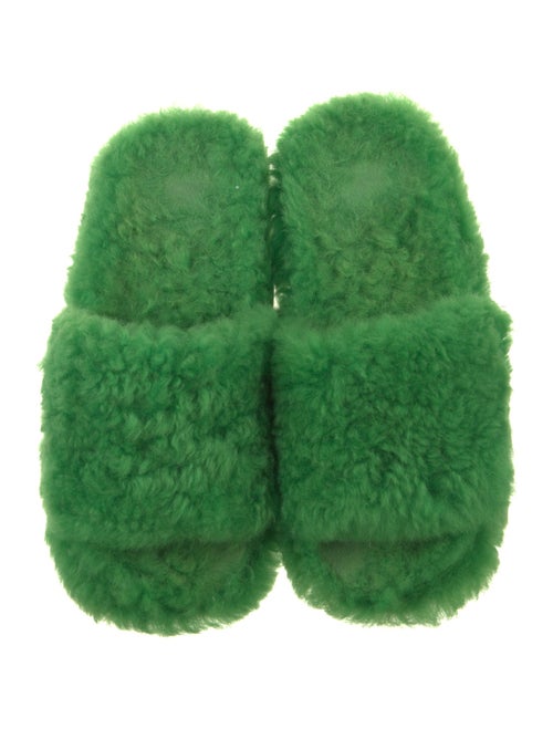 Bottega Veneta Shearling Slides
