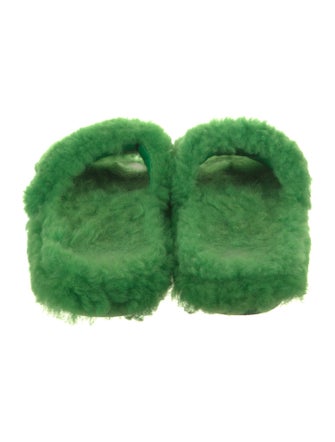 Bottega Veneta Shearling Slides