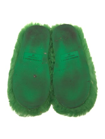 Bottega Veneta Shearling Slides