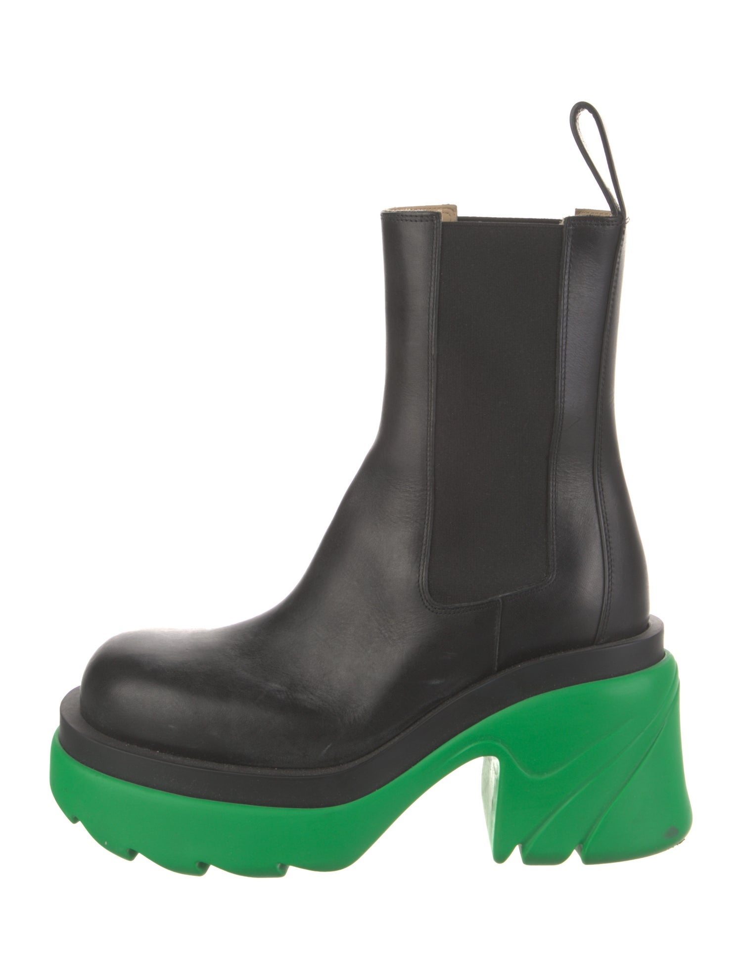 Bottega Veneta Leather Rain Boots