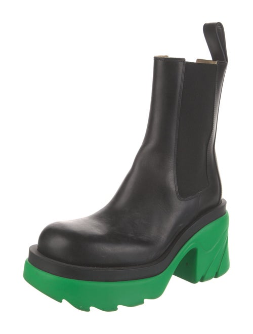Bottega Veneta Leather Rain Boots
